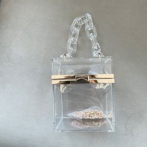Clear fun bag NWOT